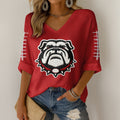 GGBD V-neck Long Sleeve Shirt DAT