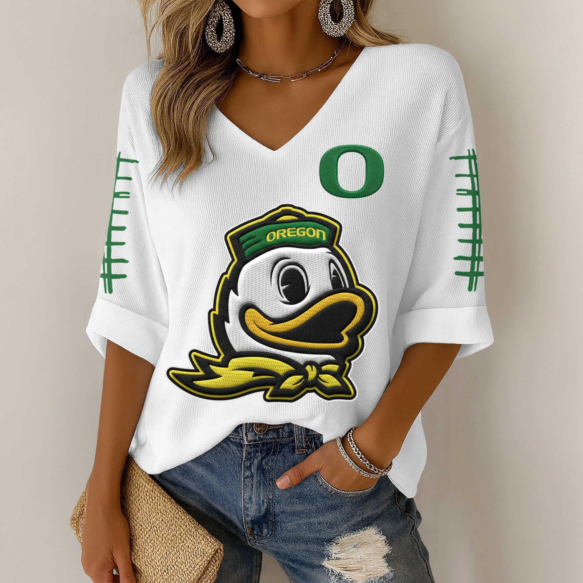 ORD V-neck Long Sleeve Shirt DAT