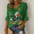 MHC V-neck Long Sleeve Shirt DAT