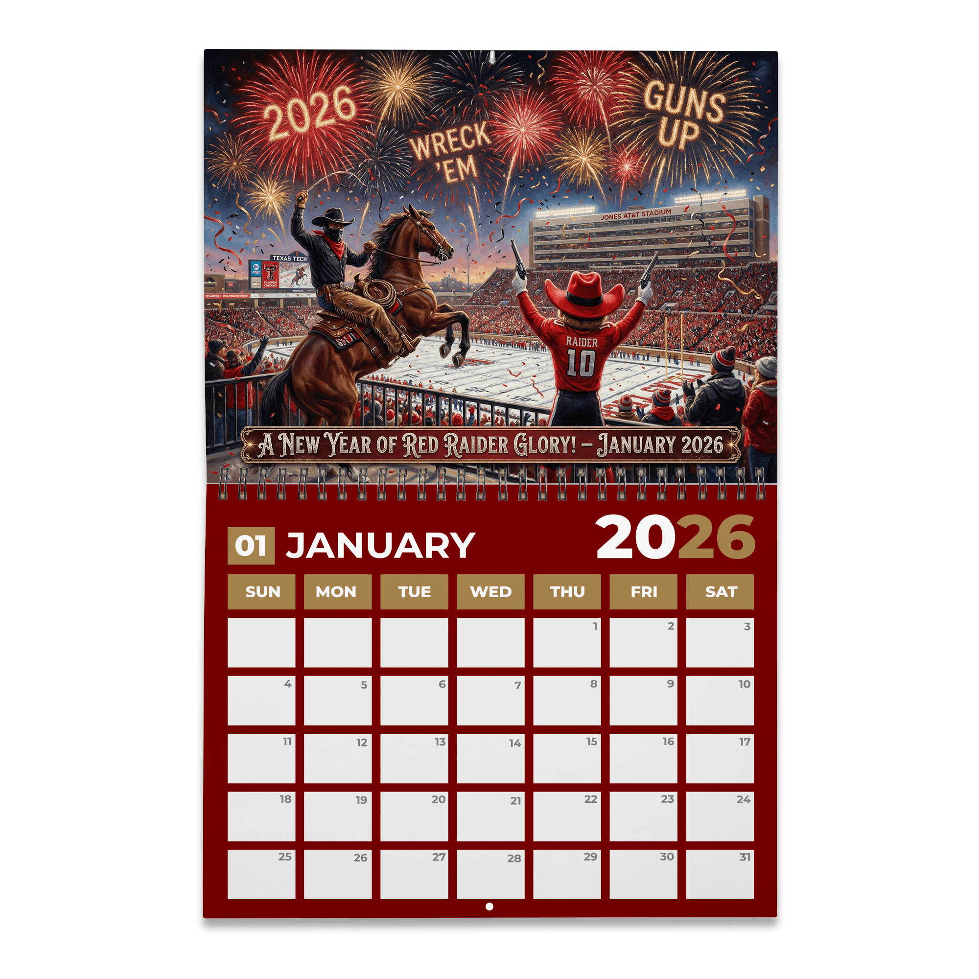PREMIUM TTRR 2026 CALENDAR LNTH