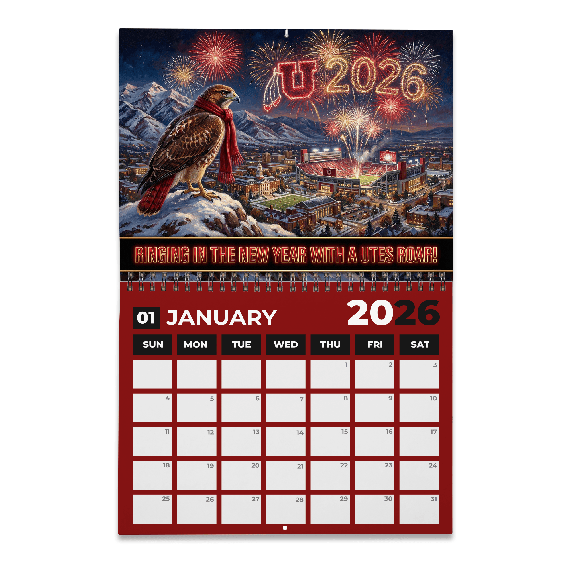 PREMIUM UTAH 2026 CALENDAR LNTH