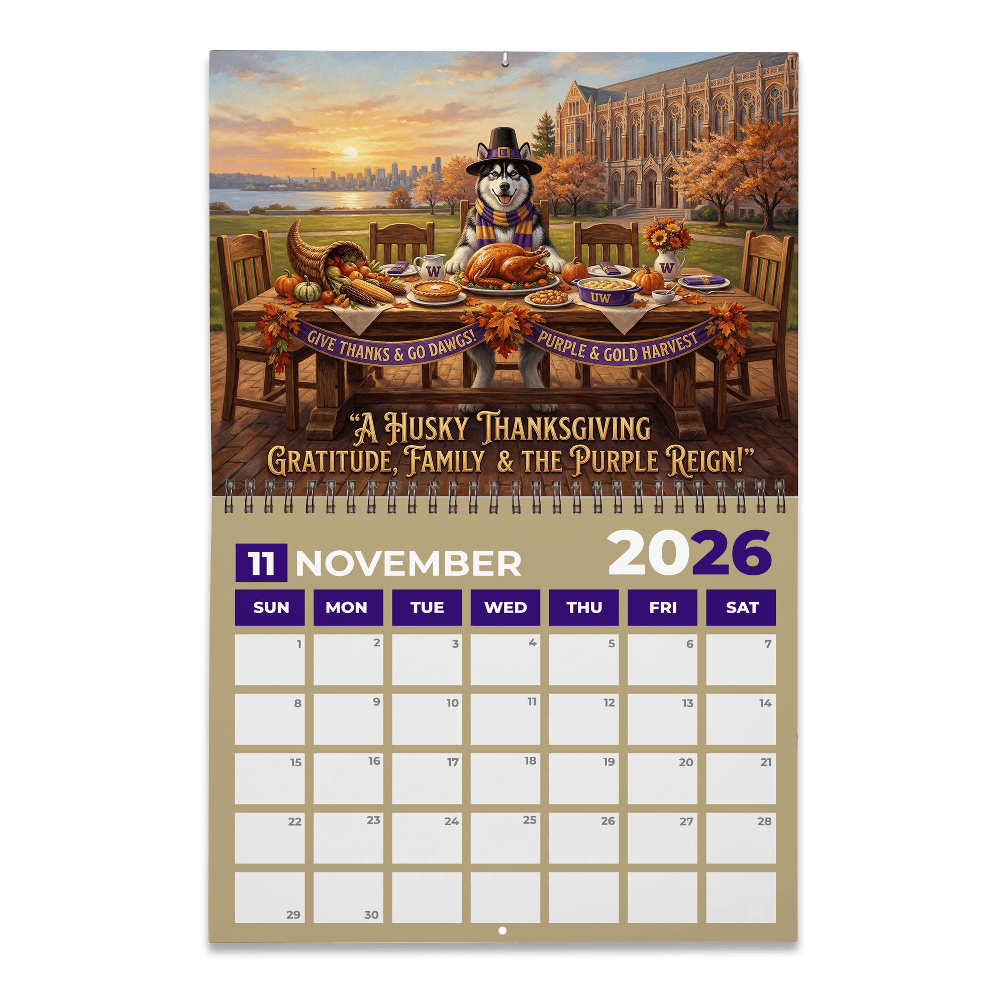 PREMIUM WSH 2026 CALENDAR LNTH