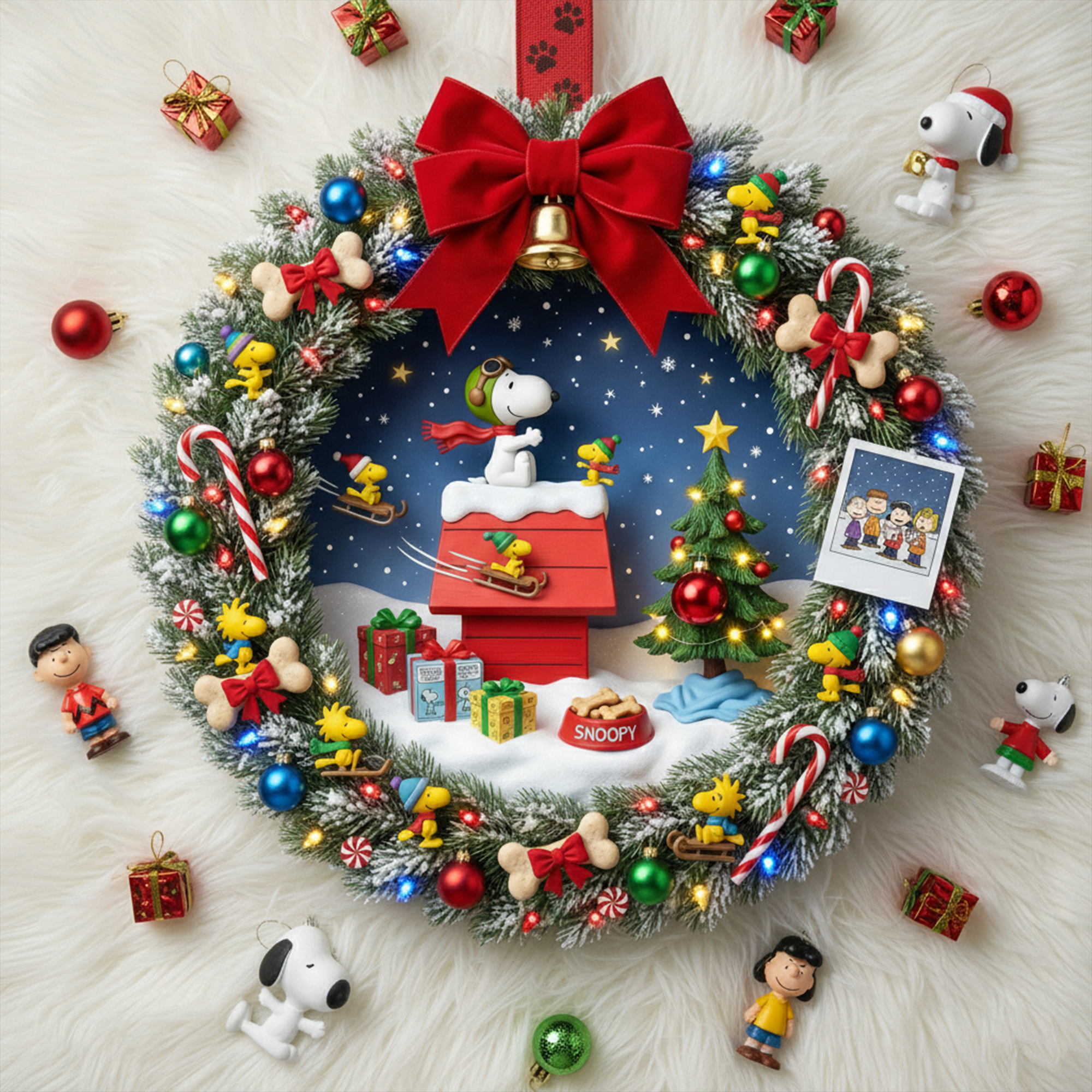 SPNY Decorative Wreath LNTH
