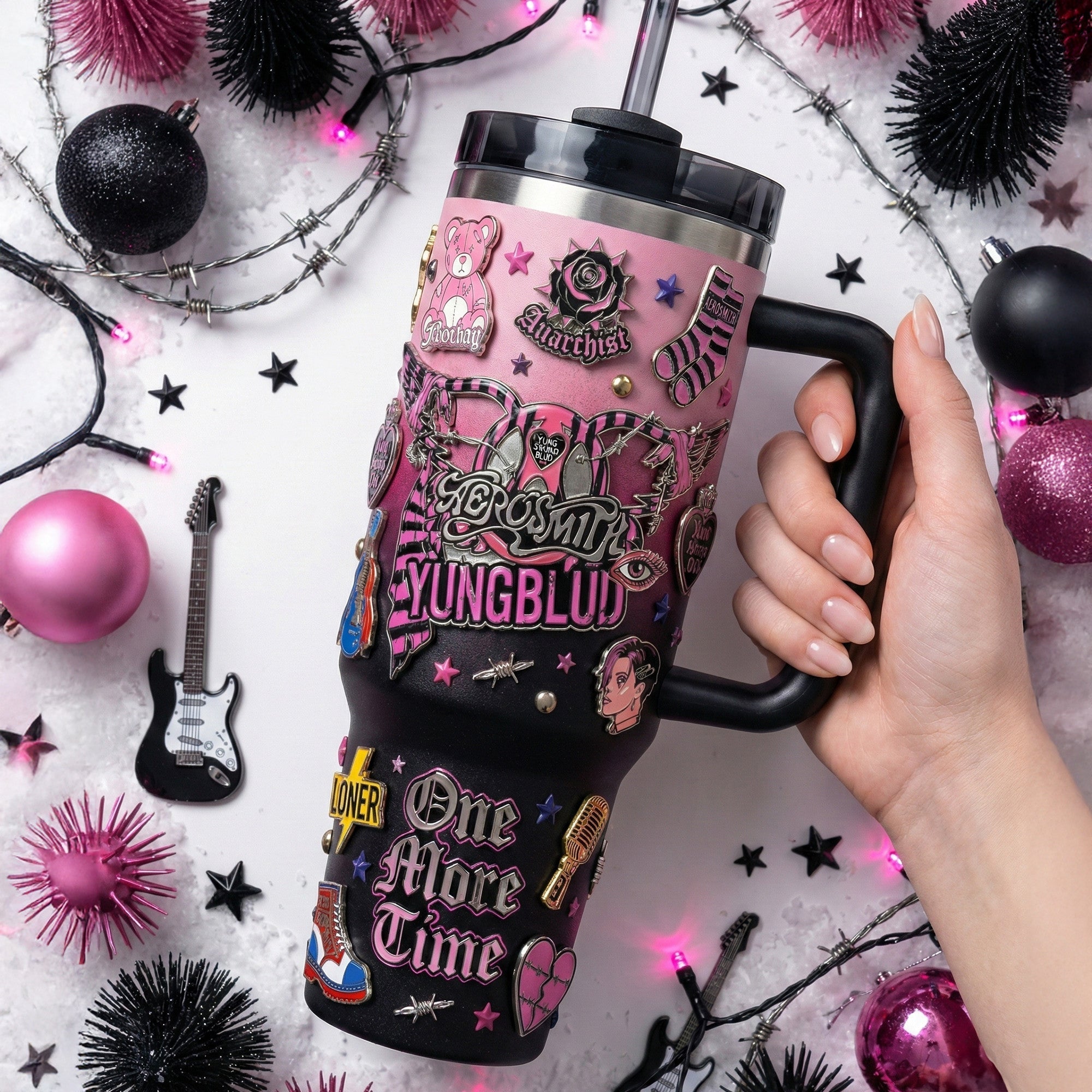 YBD 40oz Tumbler With Handle LNTH