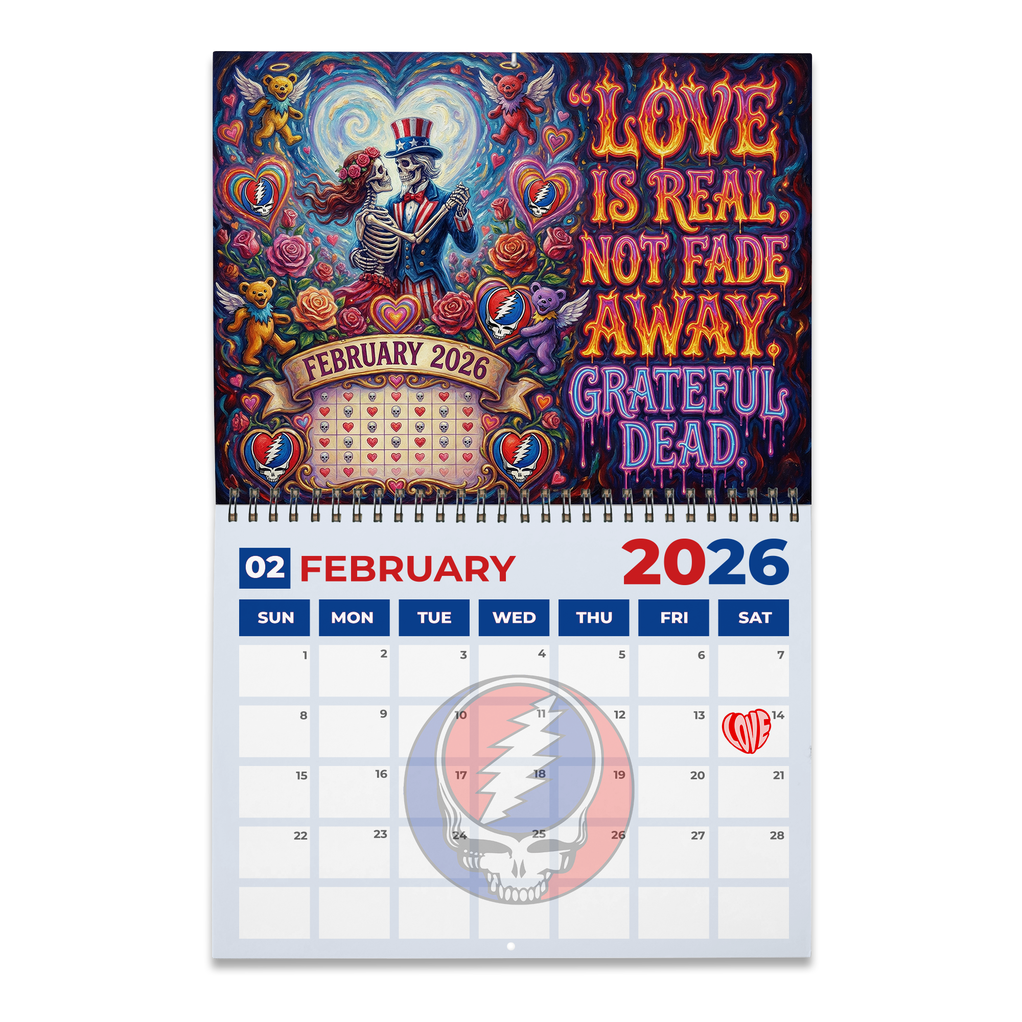 PREMIUM GRFD 2026 CALENDAR DAT