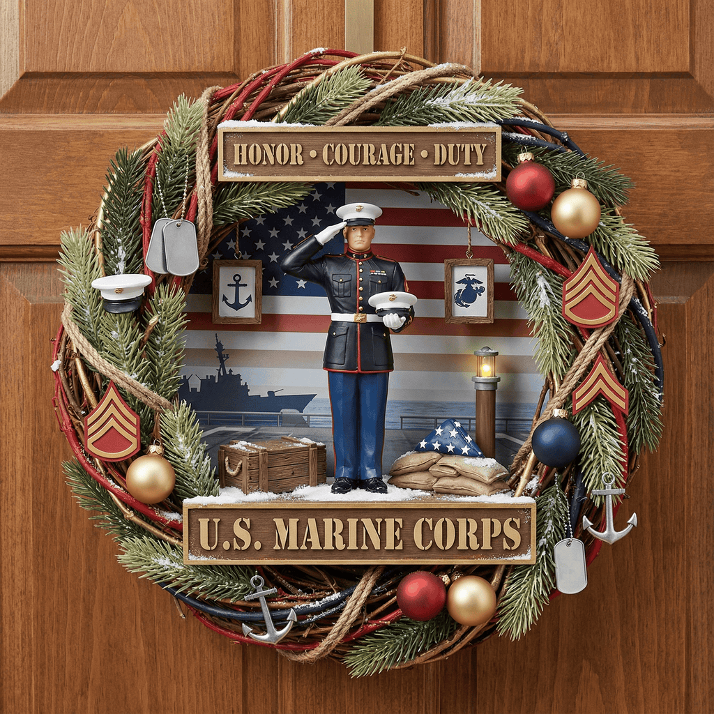 USMC Decorative Wreath LNTH