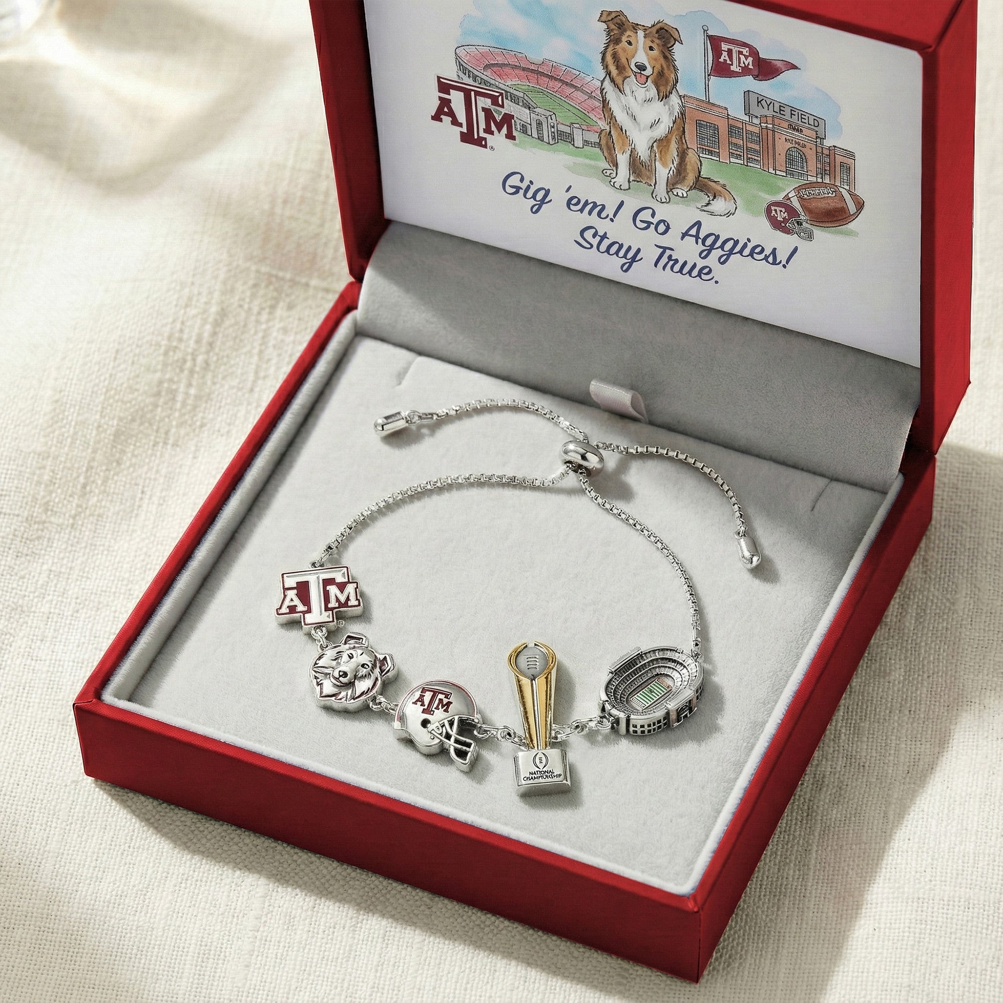 TAMA Adjustable Charm Bracelet HTTT
