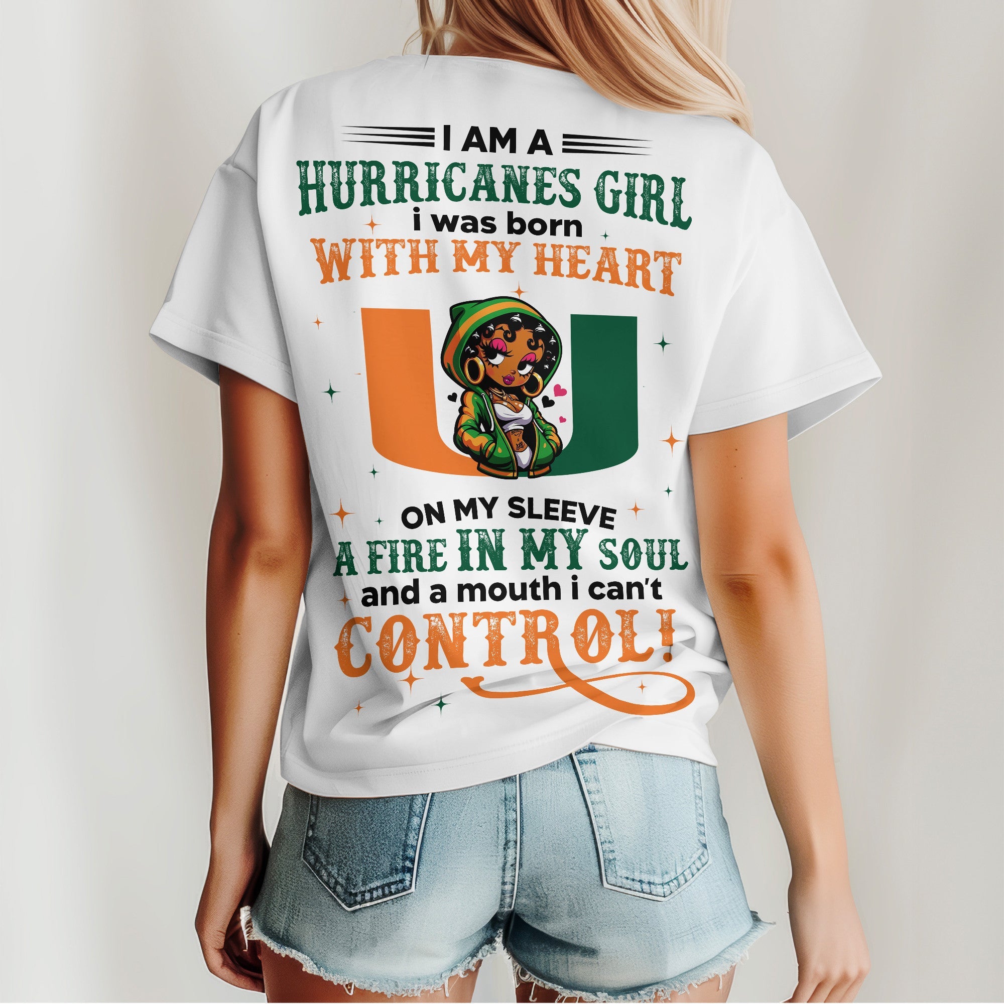 PREMIUM MHC GIRL FAN 3D SHIRT TNSM