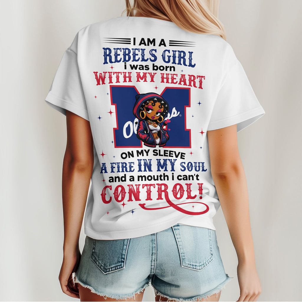 PREMIUM OMR GIRL FAN 3D SHIRT TNSM
