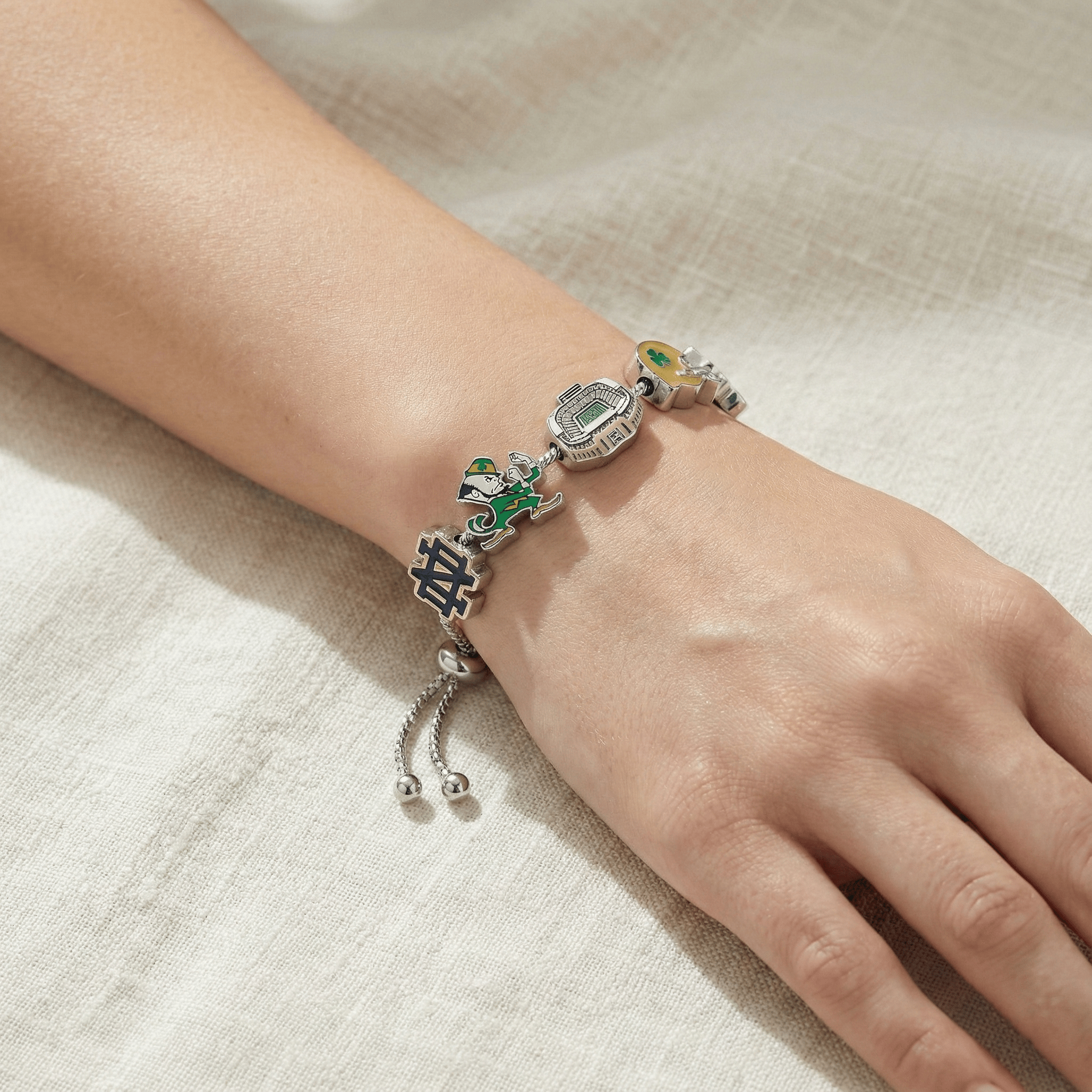 NDFI Adjustable Charm Bracelet HTTT