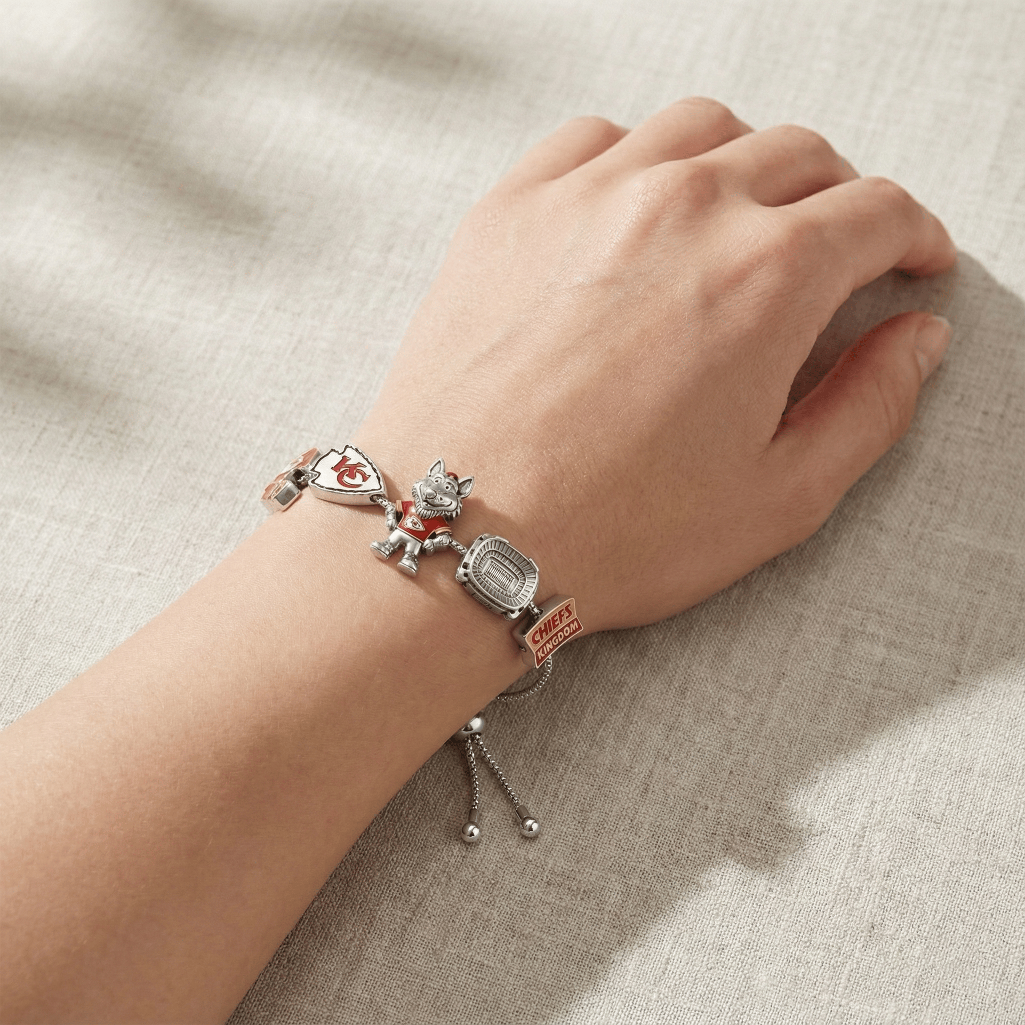 KCC Adjustable Charm Bracelet HTTT