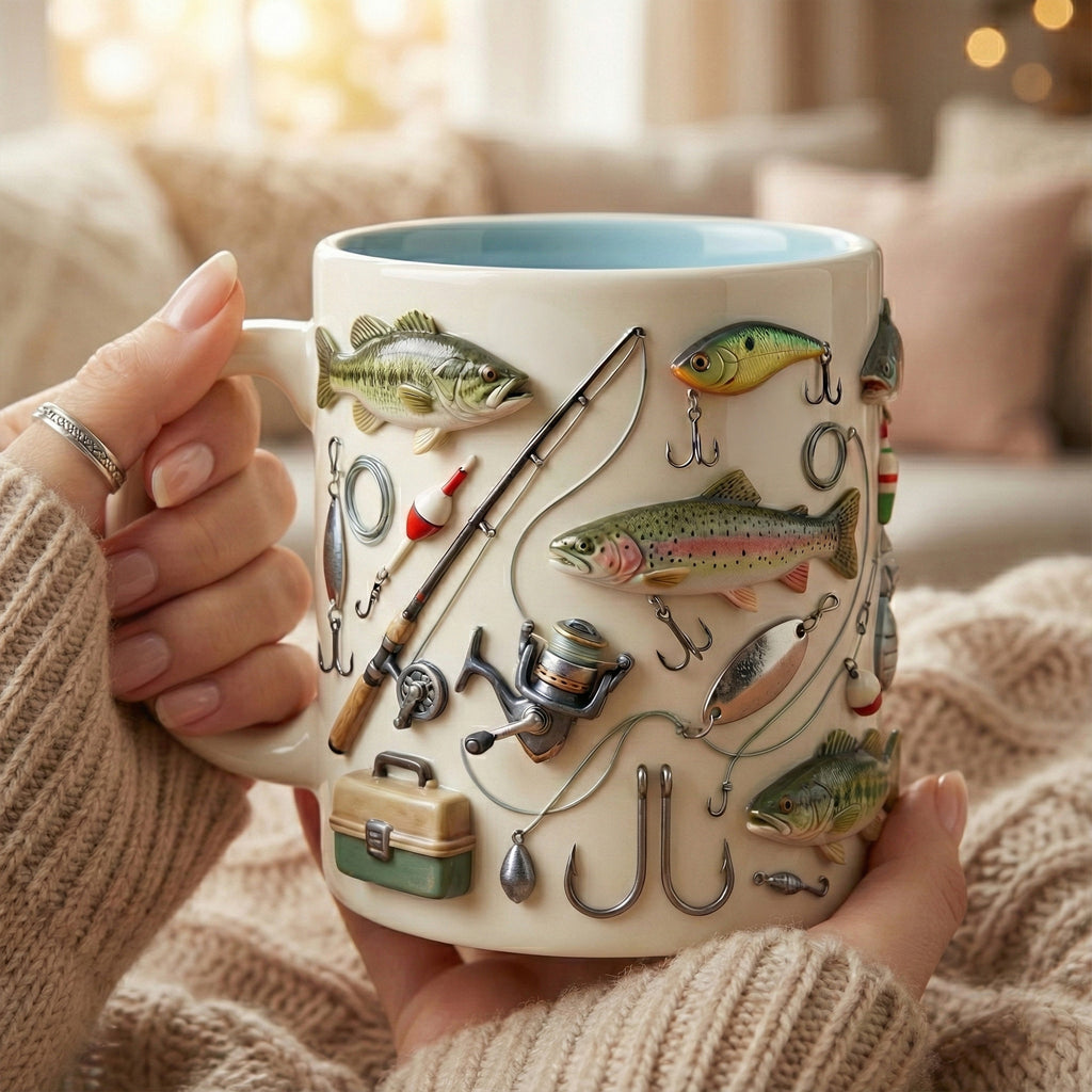 PREMIUM FISHING MUG DAT