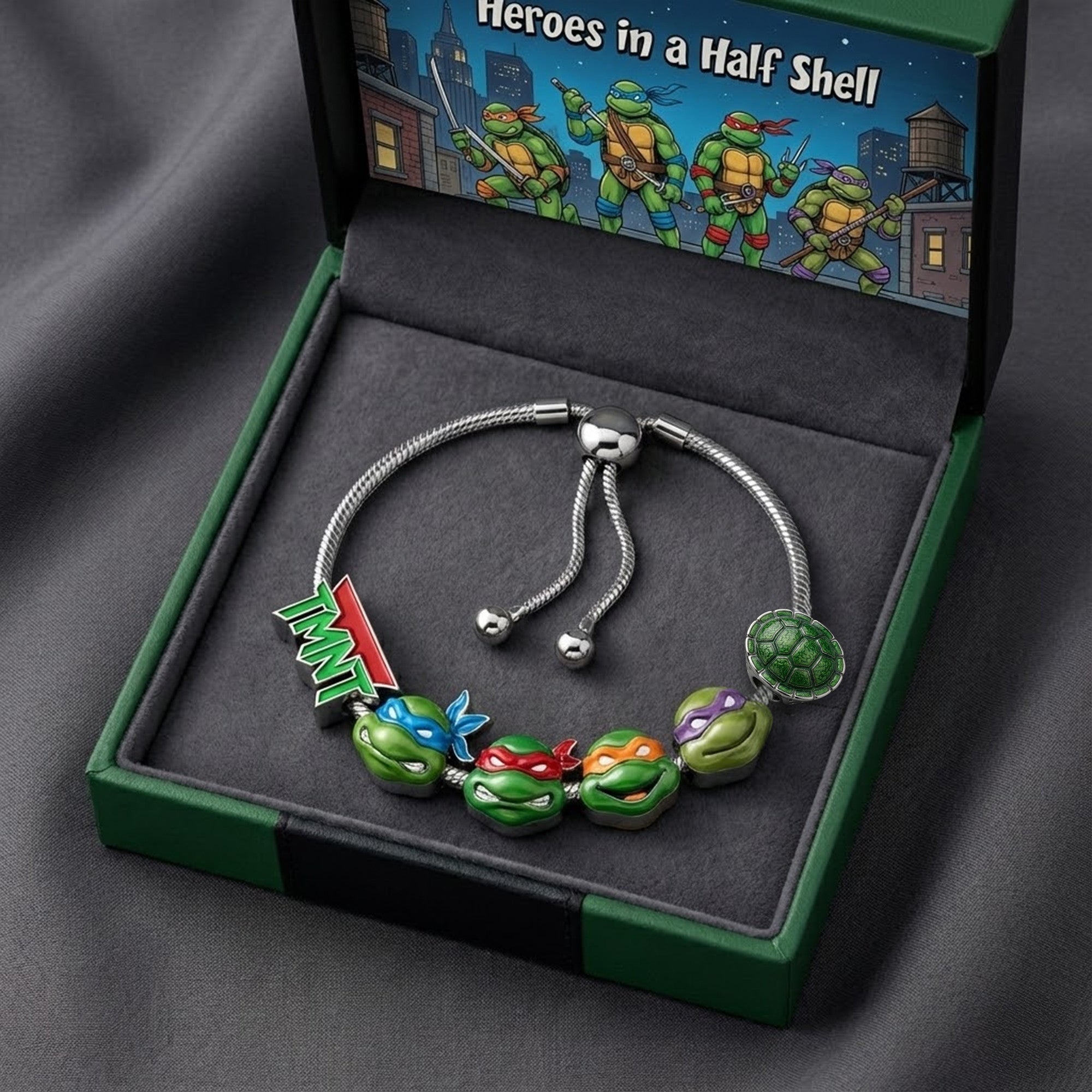 TMNT Adjustable Charm Bracelet TNSM