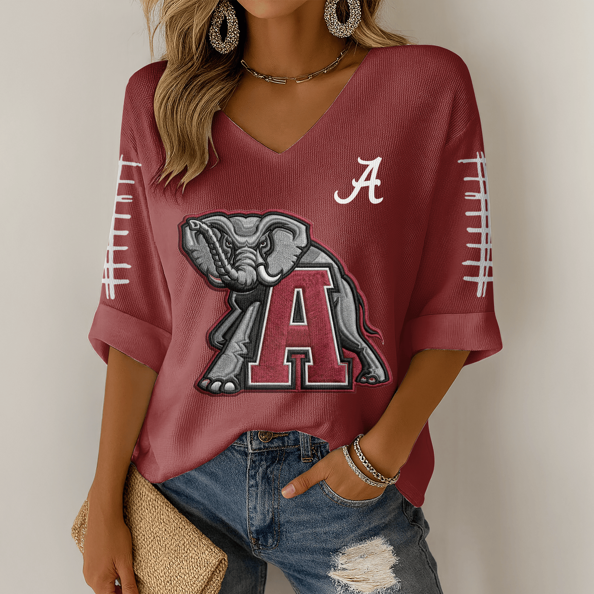 ACT V-neck Long Sleeve Shirt DAT