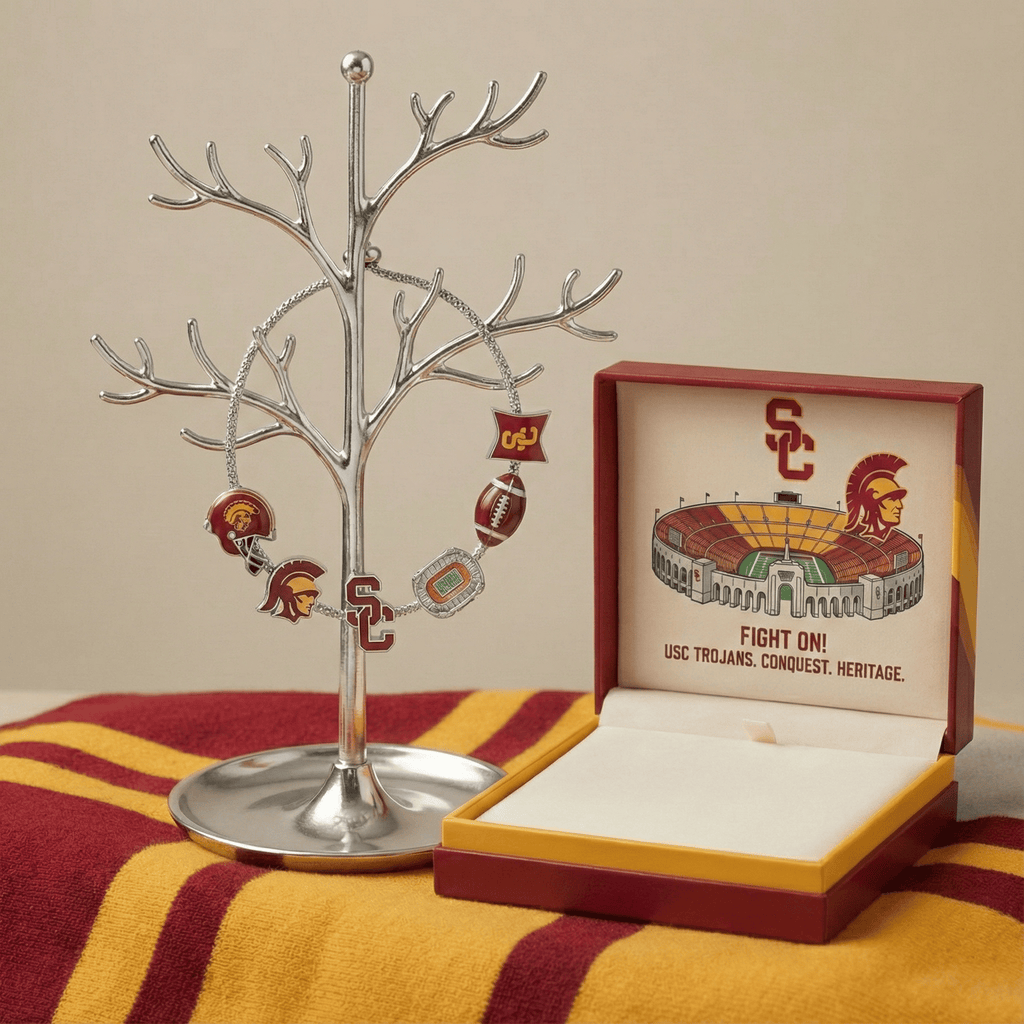 USC Adjustable Charm Bracelet HTTT