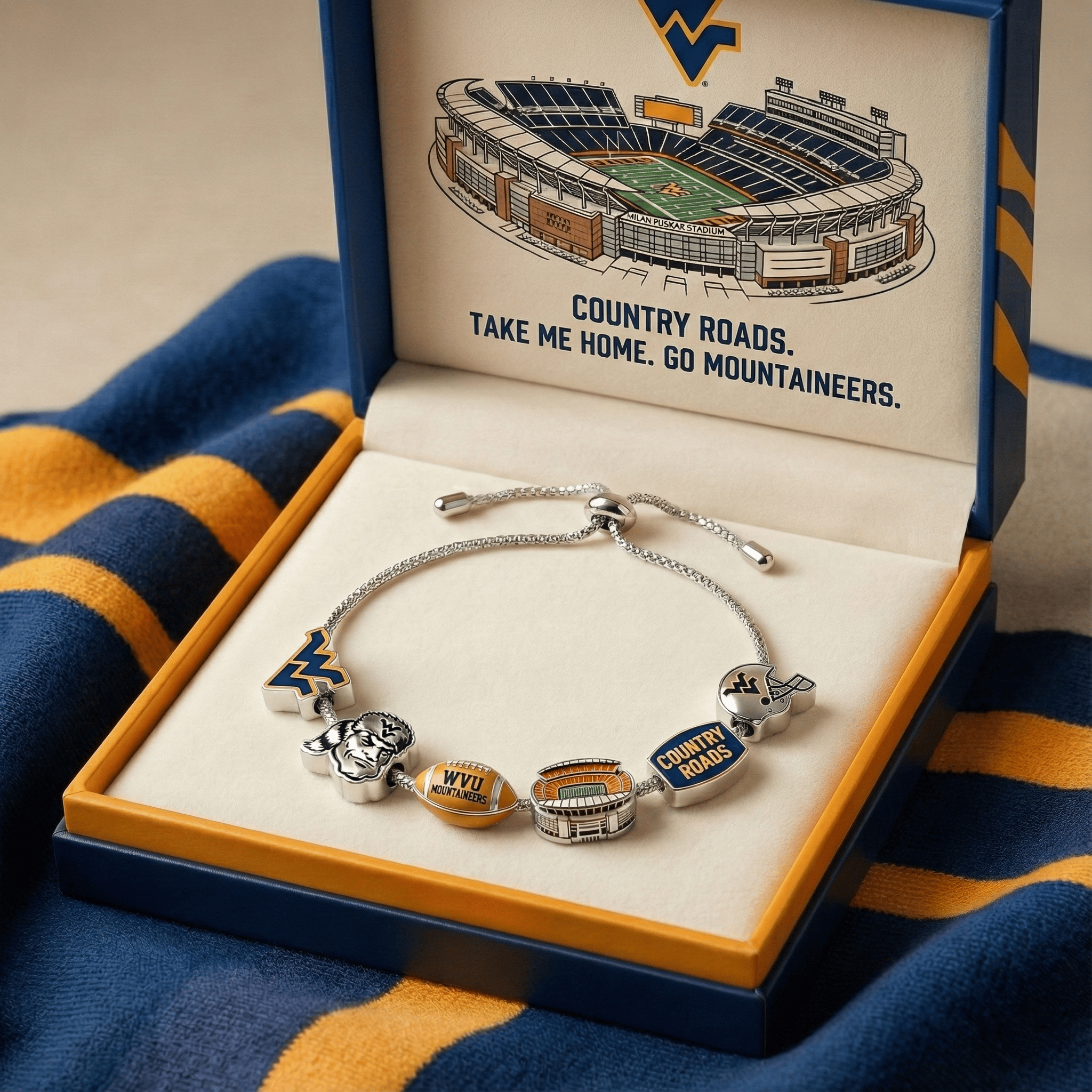 WVM Adjustable Charm Bracelet HTTT