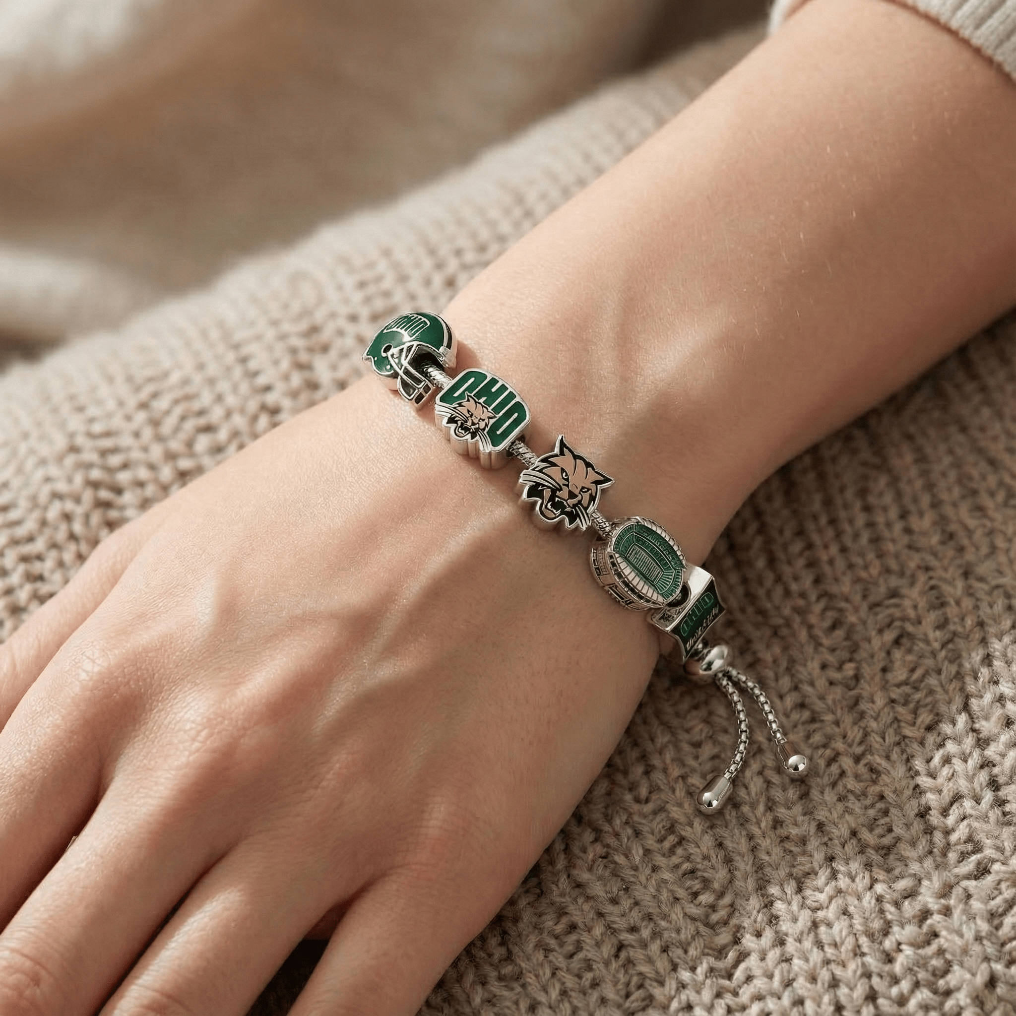 OHB Adjustable Charm Bracelet HTTT