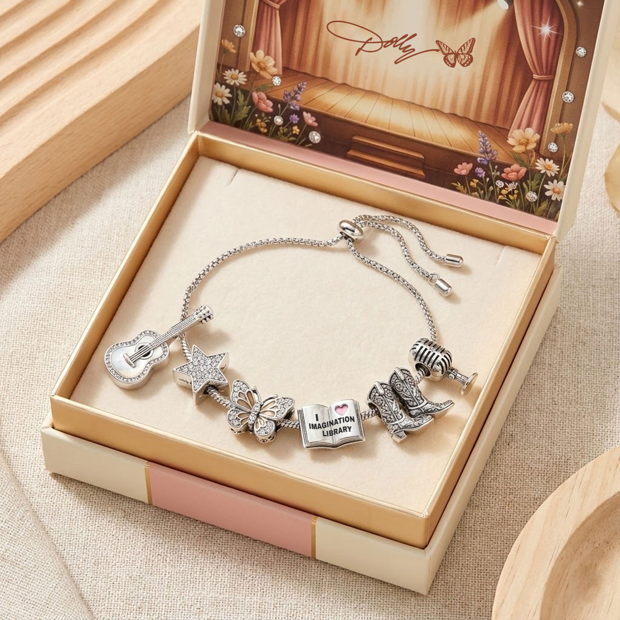 DLPT Adjustable Charm Bracelet TNSM