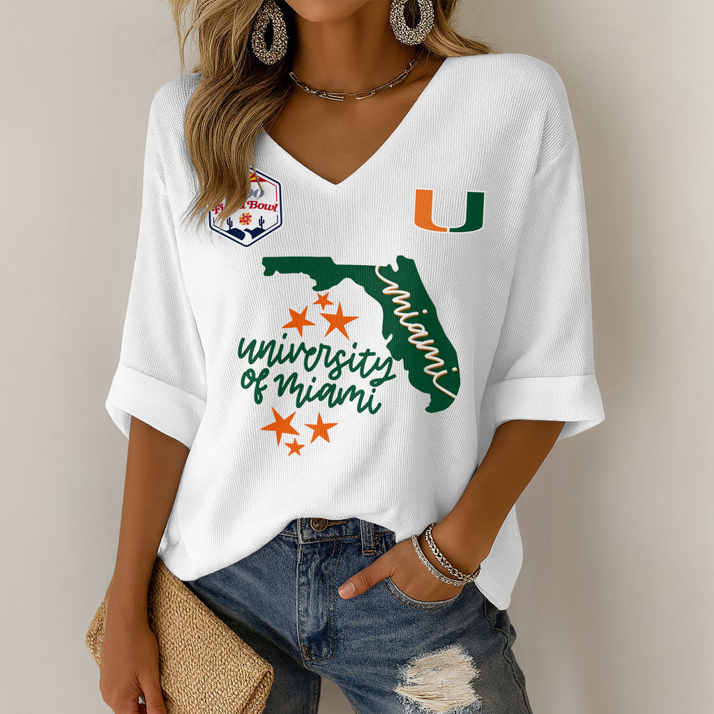 MHC V-neck Long Sleeve Shirt HTTT