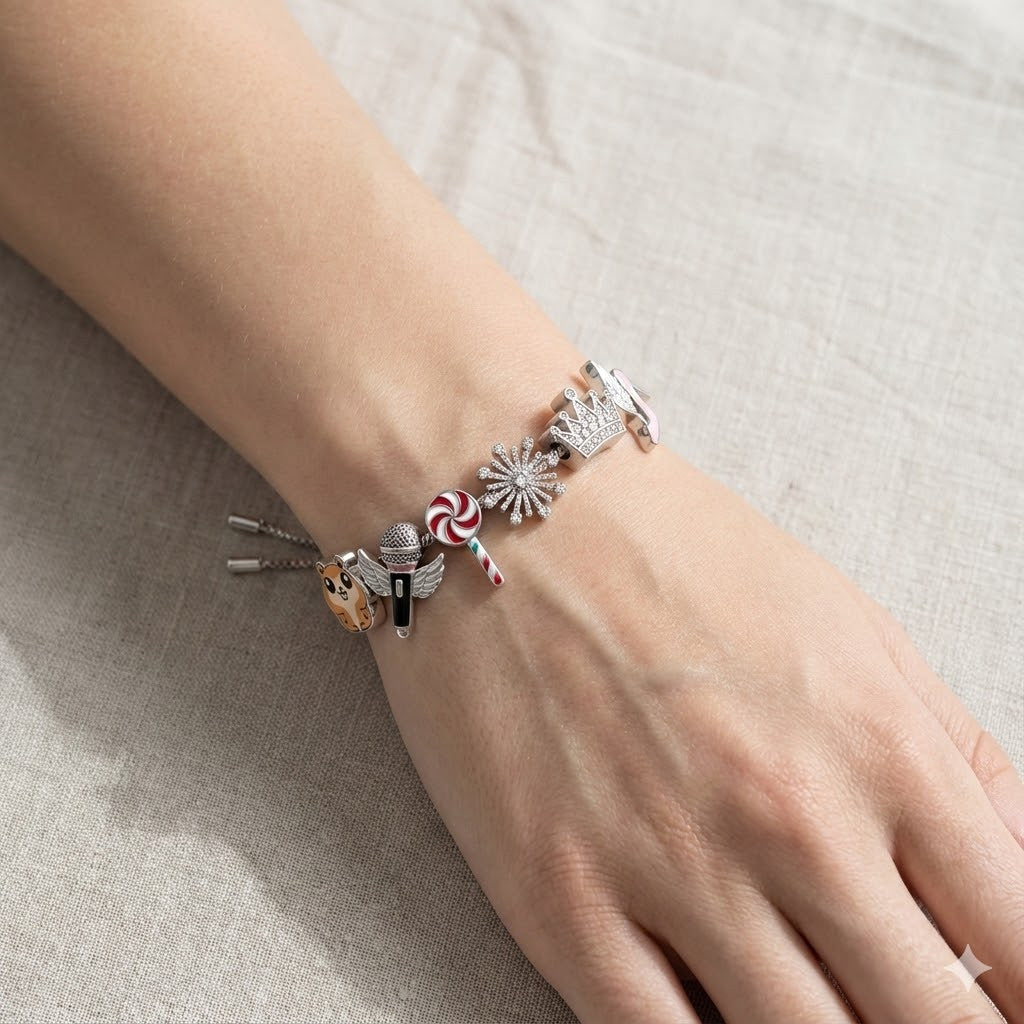 KPY Adjustable Charm Bracelet PDL