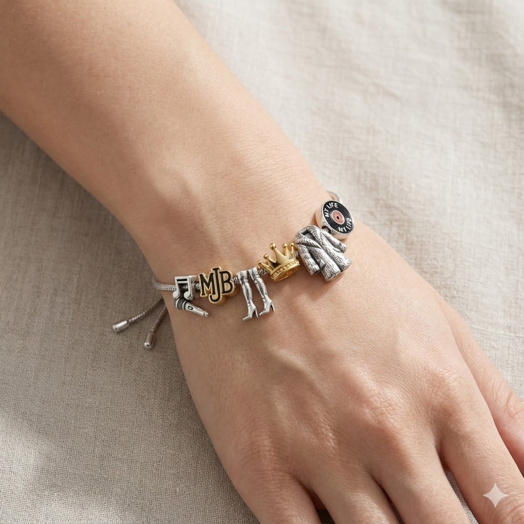 MJB Adjustable Charm Bracelet PDL