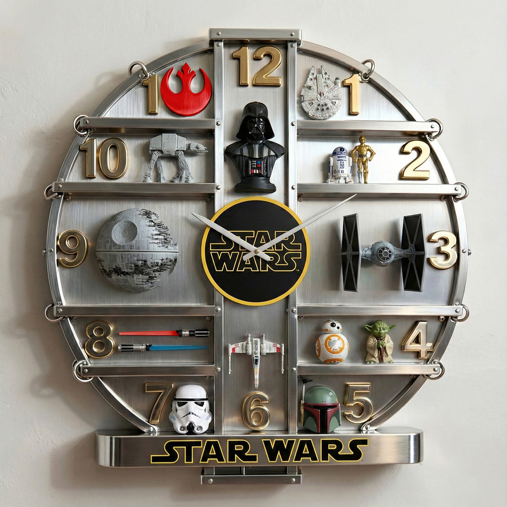 PREMIUM STW Home Decorative Acrylic Wall Clock HTTT