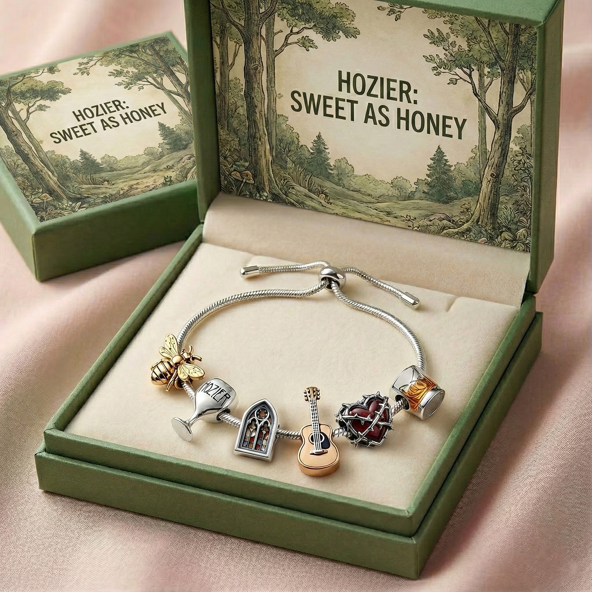 HZR Adjustable Charm Bracelet HTTT