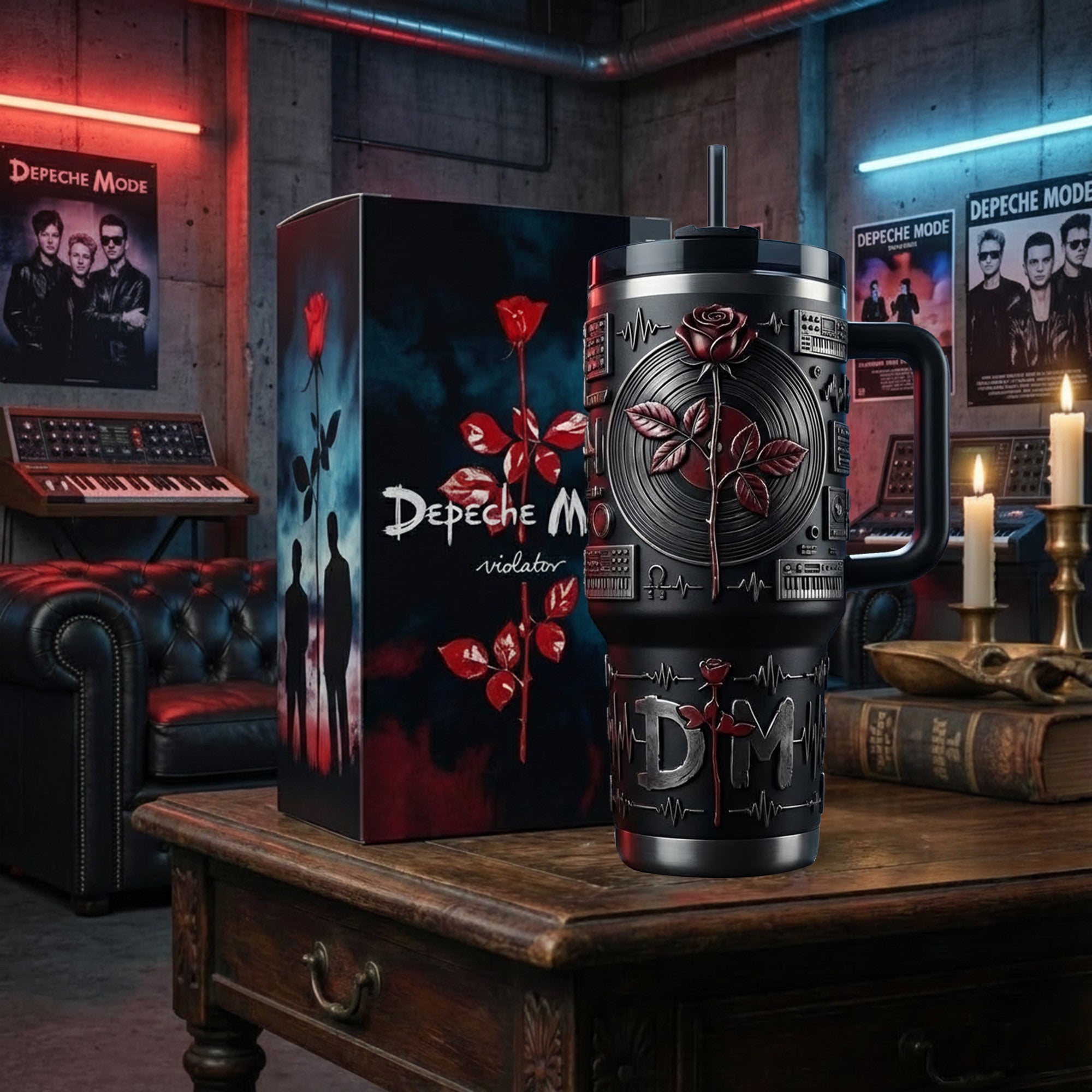 DMP 40oz Tumbler With Handle TNSM