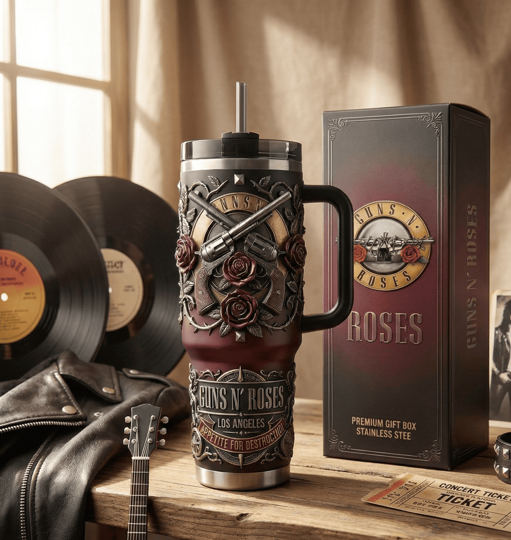 GNR 40oz Tumbler With Handle HTTT